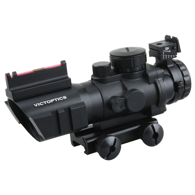 Load image into Gallery viewer, Victoptics C1 Fiber Sight 4x32 Prism Riflescope
