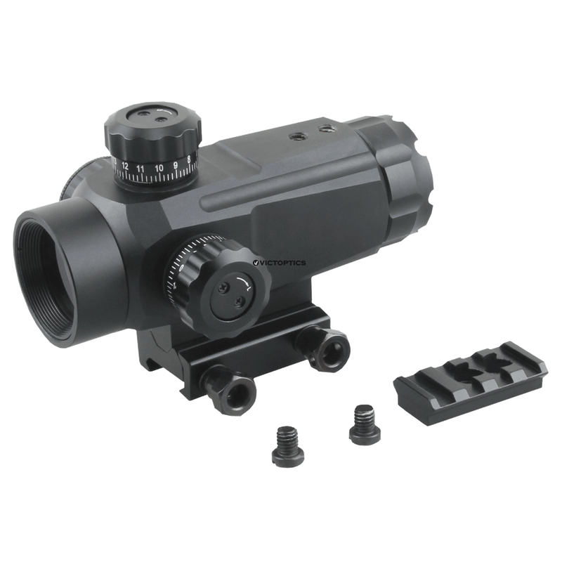 Load image into Gallery viewer, VictOptics RGD 1x30 Red Dot Sight w/ 5 Levels Red/Green Dot 2 Details
