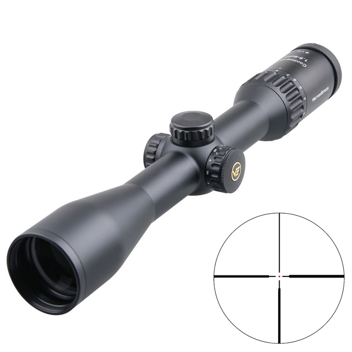Continental 1.5-9x42 SFP Riflescope For Hunting