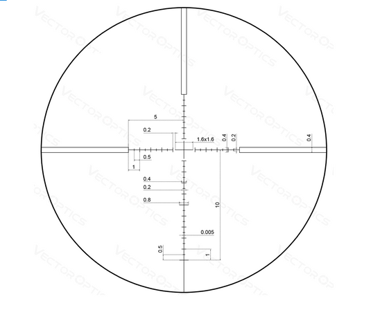 Veyron 3-12x44 FFP Riflescope Details