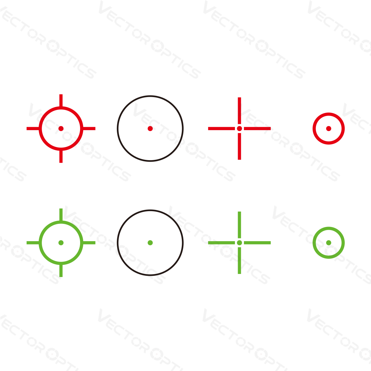 Omega 23x35 Four Reticle