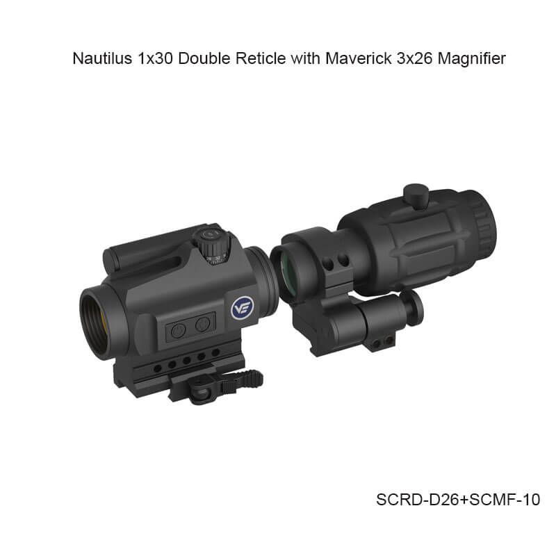 Load image into Gallery viewer, Nautilus 1x30 Double Reticle
