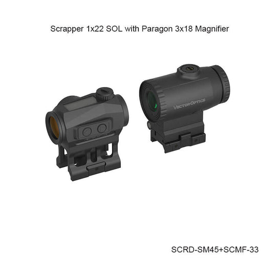 Scrapper 1x22 Solar Power Multi Reticle