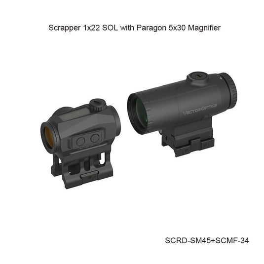 Scrapper 1x22 Solar Power Multi Reticle