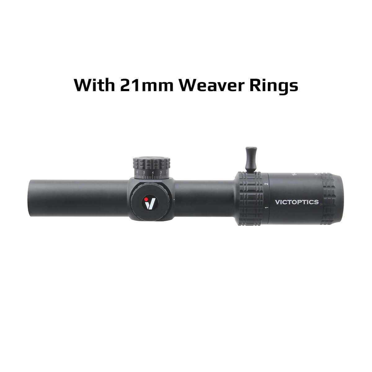 S6 1-6x24i Fiber Budget LPVO (OPSL33) | Fiber Optic Reticle LPVO