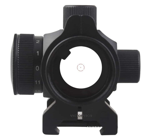 VictOptics T1 1x30 Red Dot Scope sight details