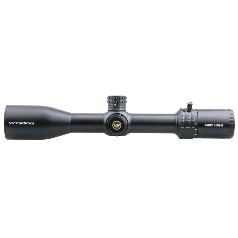 Load image into Gallery viewer, Aston 3-18X44 SFP Tactical Riflescope Side
