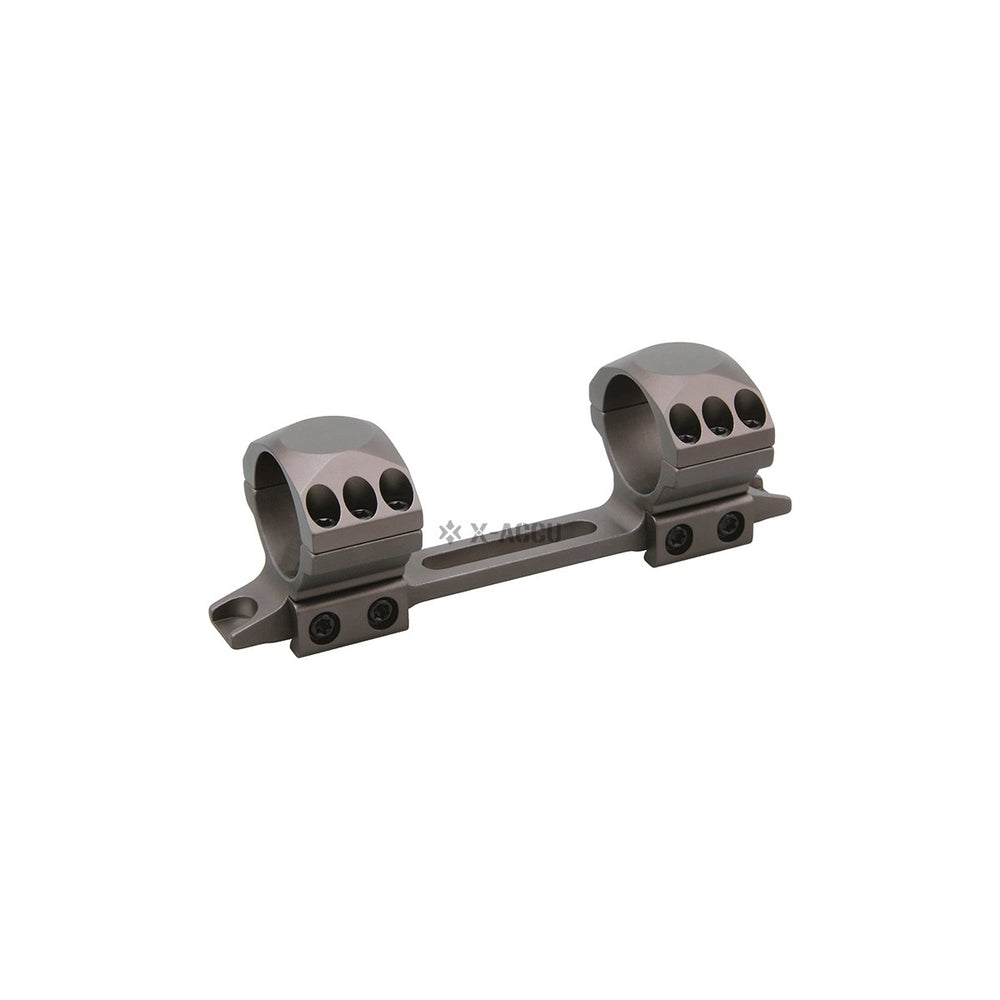 30mm X-Accu 1.1" Low Profile One Piece 11mm Dovetail Rifle Scope Mount FDE