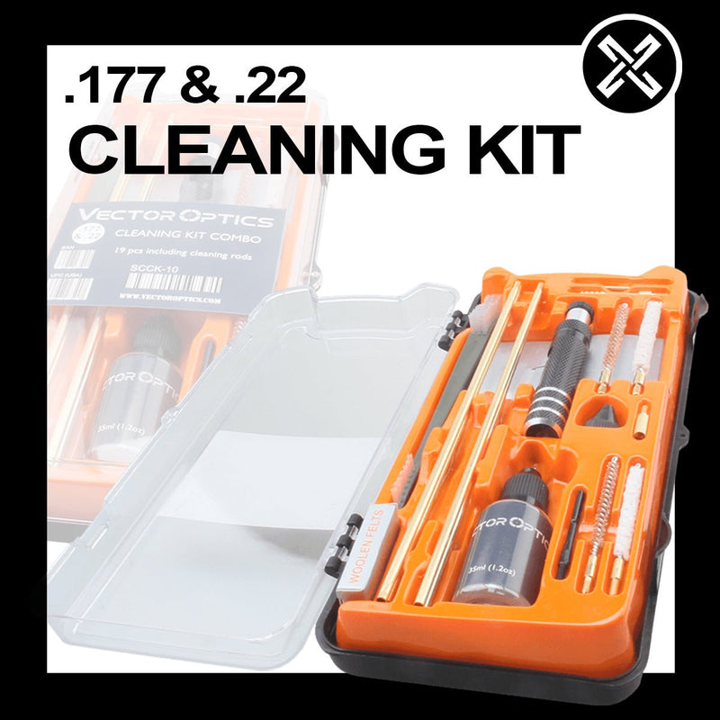 Load image into Gallery viewer, Gunpany .177 &amp; .22 Airgun Gun Cleaning Kit - Vector Optics Online Store
